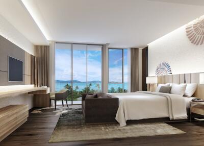 Stunning 1-bedroom apartments, with pool view and near the sea in The Marin project, on Kamala Beach beach
