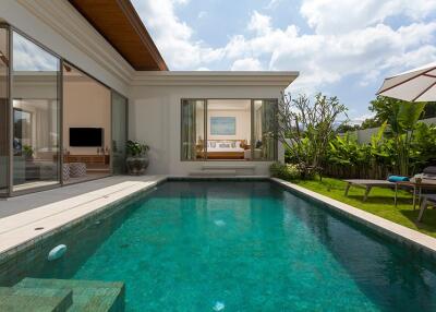 Stylish, spacious 3-bedroom villa, with pool view in Trichada Sky project, on Bangtao/Laguna beach
