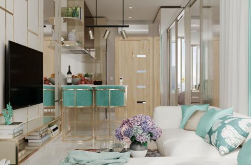 Astonishing 1-bedroom apartments, with urban view, on Bangtao/Laguna beach