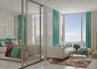 Astonishing 1-bedroom apartments, with urban view, on Bangtao/Laguna beach