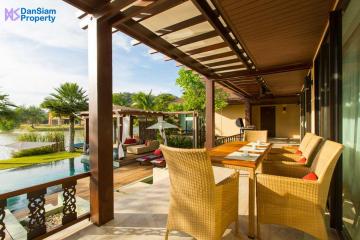 Luxury 3 Bed Lake Front Villa in Hua Hin at Sira Sila