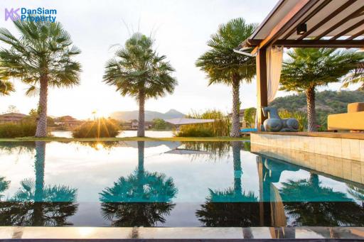 Luxury 3 Bed Lake Front Villa in Hua Hin at Sira Sila