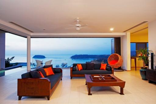 Astonishing, spacious 3-bedroom apartments, with sea view in The Heights project, on Kata beach