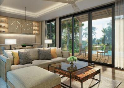 Stylish premium 1-bedroom villa, with garden view, on Bangtao/Laguna beach  ( + Video review)