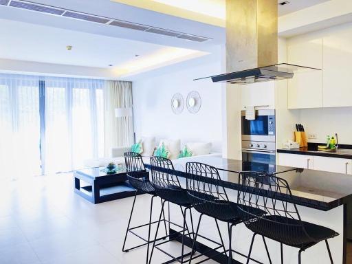 Comfortable 2-bedroom apartments, with pool view and near the sea in Pearl of Naithon project, on Naithon beach  ( + Video review)