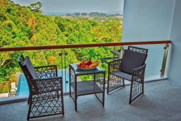 Stunning premium, large 6-bedroom villa, with sea view, on Surin Beach beach