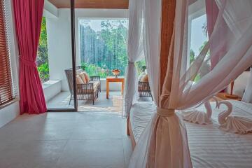 Stunning premium, large 6-bedroom villa, with sea view, on Surin Beach beach