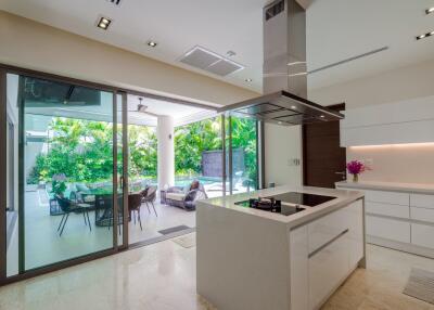 Gorgeous, spacious 3-bedroom villa, with pool view in Diamond Tree Villa project, on Bangtao/Laguna beach