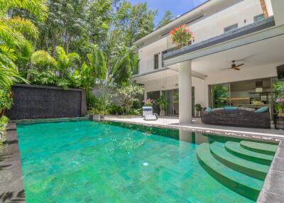 Gorgeous, spacious 3-bedroom villa, with pool view in Diamond Tree Villa project, on Bangtao/Laguna beach