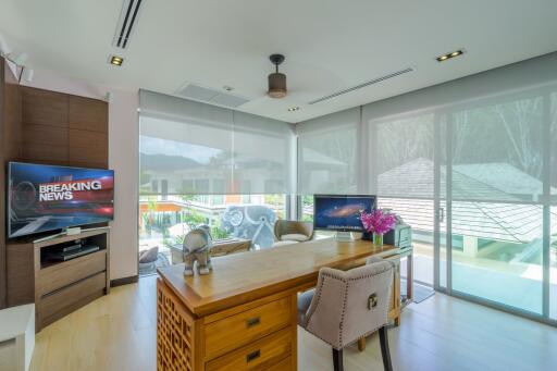 Gorgeous, spacious 3-bedroom villa, with pool view in Diamond Tree Villa project, on Bangtao/Laguna beach