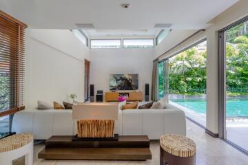 Gorgeous, spacious 3-bedroom villa, with pool view in Diamond Tree Villa project, on Bangtao/Laguna beach