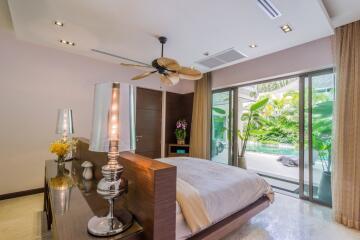 Gorgeous, spacious 3-bedroom villa, with pool view in Diamond Tree Villa project, on Bangtao/Laguna beach