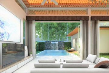 Gorgeous 3-bedroom villa, with pool view, on Nai Yang beach