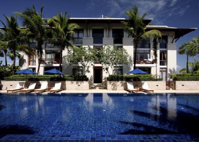 Luxury 3-bedroom apartments, with pool view in Royal Phuket Marina project, on Koh Kaew beach