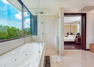 Fashionable 2-bedroom apartments, with pool view in Royal Phuket Marina project, on Koh Kaew beach