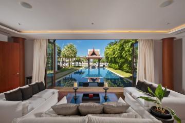 Amazing, large 5-bedroom villa, with sea view in Royal Phuket Marina project, on Koh Kaew beach