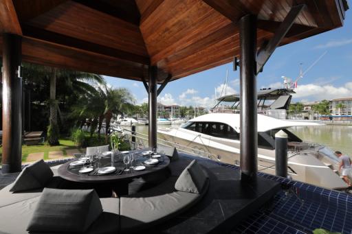 Amazing, large 5-bedroom villa, with sea view in Royal Phuket Marina project, on Koh Kaew beach