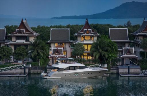 Amazing, large 5-bedroom villa, with sea view in Royal Phuket Marina project, on Koh Kaew beach