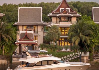 Amazing, large 5-bedroom villa, with sea view in Royal Phuket Marina project, on Koh Kaew beach