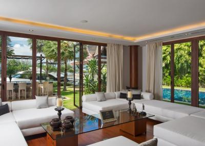 Amazing, large 5-bedroom villa, with sea view in Royal Phuket Marina project, on Koh Kaew beach