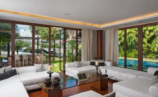 Amazing, large 5-bedroom villa, with sea view in Royal Phuket Marina project, on Koh Kaew beach