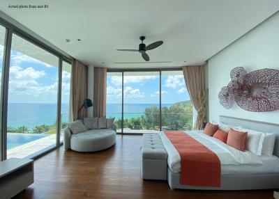 Exclusive, large 4-bedroom apartments, with sea view and near the sea in Malaiwana project, on Naithon beach