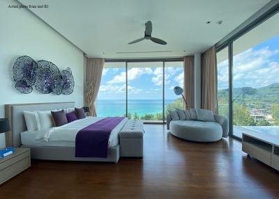 Exclusive, large 4-bedroom apartments, with sea view and near the sea in Malaiwana project, on Naithon beach