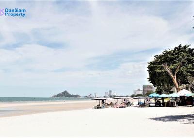 Beachfront Condo in Hua Hin Downtown at Baan San Dao