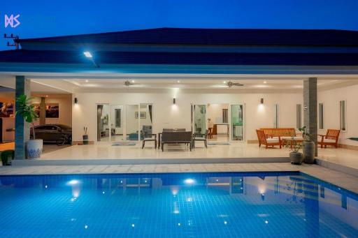 Luxury 3-Bedroom Pool Villa in Hua Hin at Palm Villas