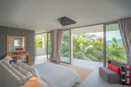 Comfortable premium, large 5-bedroom villa, with mountain view in The Pavilions Phuket project, on Bangtao/Laguna beach  ( + Video review)