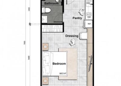 Amazing 1-bedroom apartments, with pool view, on Rawai beach