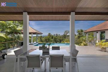 Beautiful Samui Sea View Villa Near Luxury Golf Club