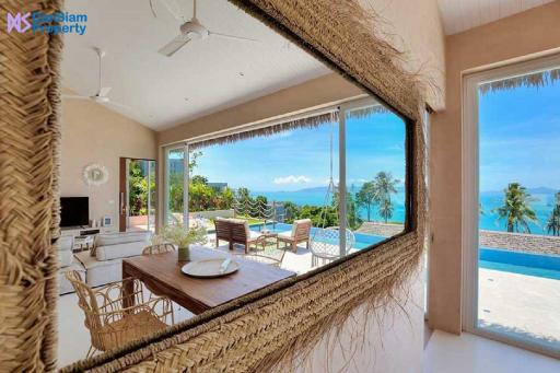 Luxury Samui Sea View Villa at Pacific Palisade (Villa Boho)