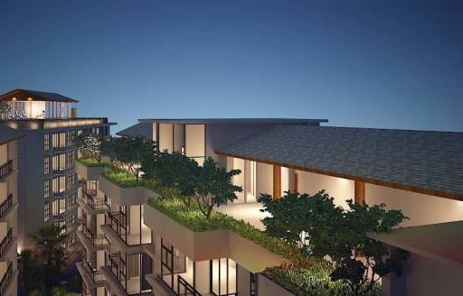 Fashionable 1-bedroom apartments, with sea view in Palmyrah project, on Surin Beach beach