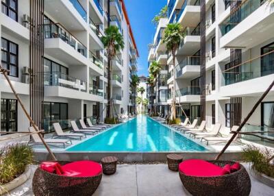 Comfortable 1-bedroom apartments, with sea view in Palmyrah project, on Surin Beach beach
