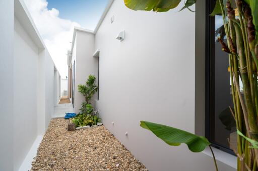 Modern pool villa at The Breeze