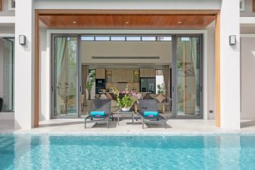Modern pool villa at The Breeze