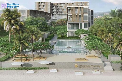 Luxury 1-Bed Beachfront Condo at InterContinental Residences Hua Hin