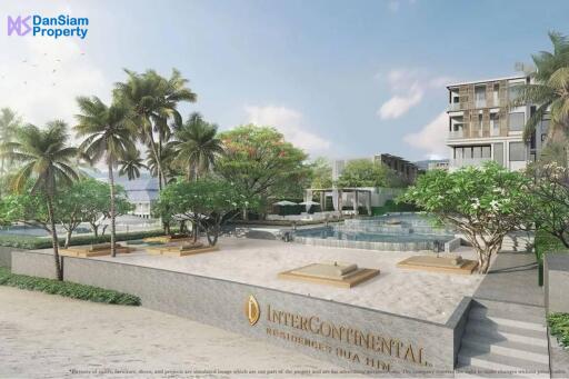 Luxury 1-Bed Beachfront Condo at InterContinental Residences Hua Hin