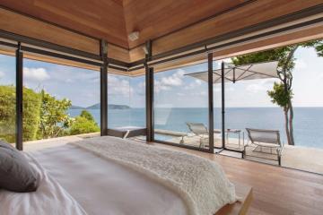 Contemporary piece of art villa with sea view