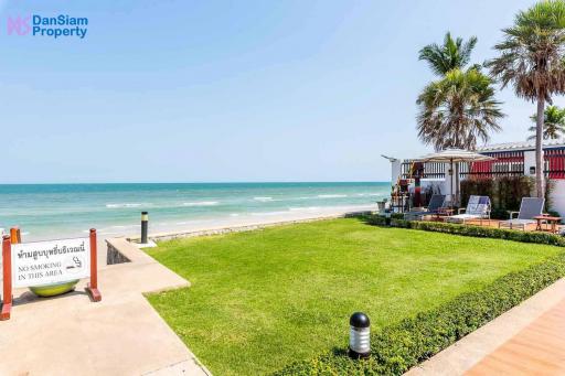 Beachfront Condo in Hua Hin Town at Baan Pakarang Sisom