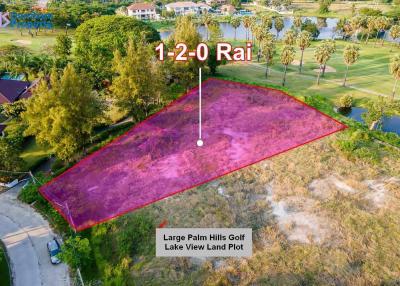 Large Lake View Land in Hua Hin at Palm Hills Golf Resort