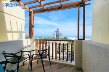 Beachfront 1-Bedroom Sea View Condo at Mykonos Hua Hin