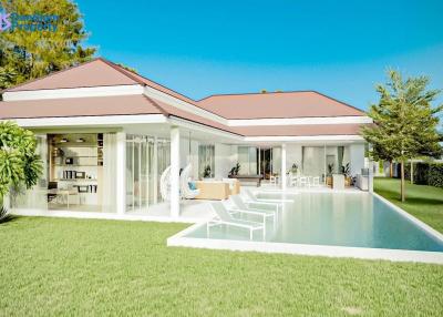 Contemporary Golf Villa in Hua Hin at Palm Hills Golf Resort