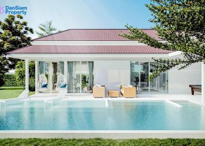 Contemporary Golf Villa in Hua Hin at Palm Hills Golf Resort