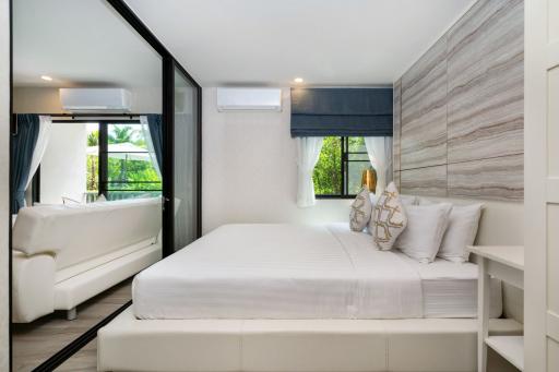 Comfortable 1-bedroom apartments, with pool view in The Title Residencies Naiyang project, on Nai Yang beach