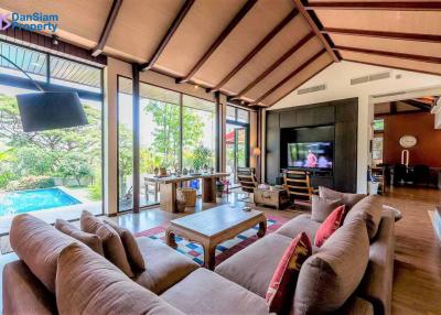 Bali-style Golf Villa in Hua Hin at Palm Hills Golf Resort