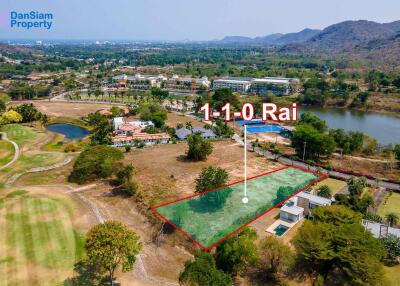Golf View Land in Hua Hin at Palm Hills Golf Resort