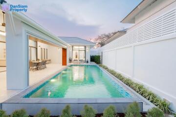 Brand-new Modern Pool Villa in Hua Hin at Baan View Khao