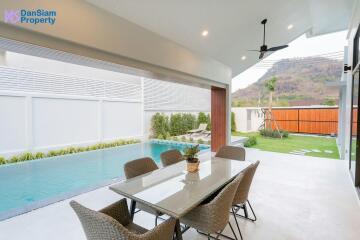 Brand-new Modern Pool Villa in Hua Hin at Baan View Khao